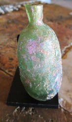 Oud-Romeins Glas Iridescerend vaartuig - 90 mm