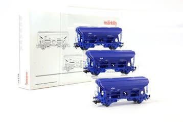 Märklin H0 - 46340 - Modeltrein goederenwagonset (1) - Drie, Nieuw