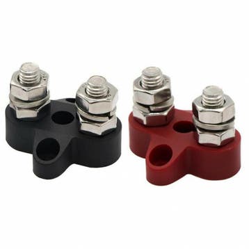 Victron DC dubbel verdeelpunt set zwart/rood M8, Ophalen of Verzenden, Nieuw, Zeilboot of Motorboot