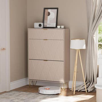 UEV Schoenenkast met 2 kleppen, 80 x 24 x 120 cm voor 16 paa, Verzenden, Zo goed als nieuw