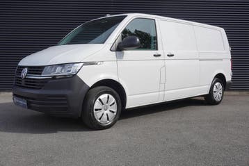 Volkswagen Transporter L2H1 | Financial Lease voor 372 p/mn, Automaat, Gebruikt, Overige carrosserieën, Wit