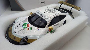 IXO 1:12 - Modelauto - Porsche 911 (991) RSR 24h Le Mans, Hobby en Vrije tijd, Nieuw