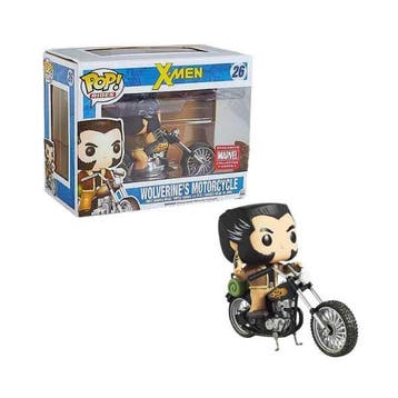 Funko Pop Marvels  Xmen  Wolverines motorcycle   26, Verzamelen, Verzenden, Nieuw