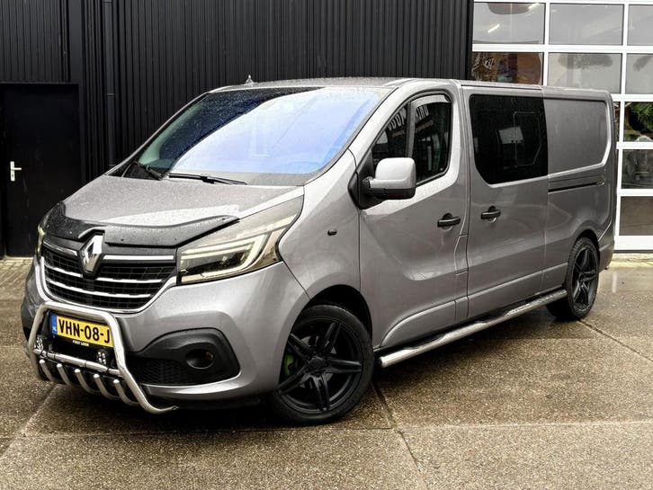 Renault Trafic 2.0 dCi 170 T29 L2H1 DC Luxe, Auto's, Bestelauto's, Lease, Automaat, Overige kleuren, Renault, Financial lease