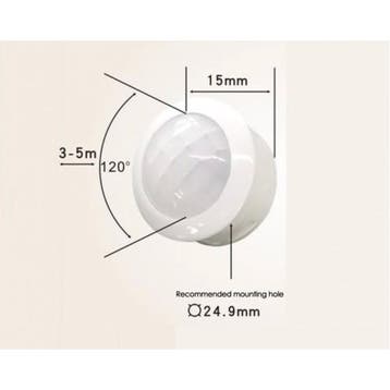 Automatische PIR Motion licht Sensor 12V 24V, Verzenden, Nieuw