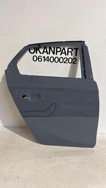 Opel Corsa F rechter achterdeur portier rechts, Ophalen, Gebruikt, Rechts, Deur