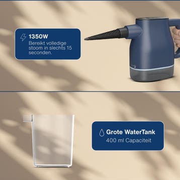 AirSteam S1 Handstoomreiniger 1350W Krachtige Stoomreiniger, Ophalen of Verzenden, Nieuw
