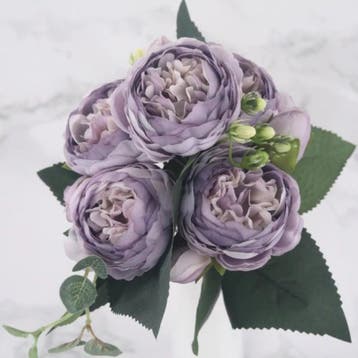Kunst Boeket - Zijden Rozen Roos Bloemen Luxe Boeketten, Verzenden, Nieuw