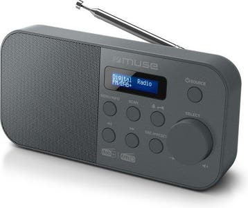 Muse M-109DB - Compacte digitale DAB+ / FM radio, zwart, Verzenden, Nieuw