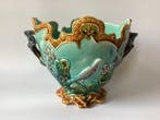 Onnaing - Jardinière - Majolica - Barbotine