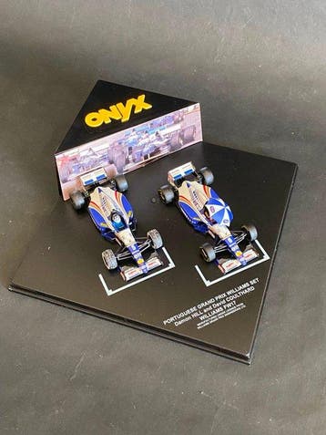 Quartzo / ONYX 1:43 - Modelauto - WILLIAMS FW17 SET David, Nieuw