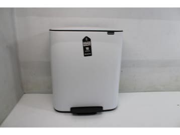 Brabantia Bo Prullenbak - 2 x 30 liter - Afvalscheiding -, Huis en Inrichting, Woonaccessoires | Prullenbakken, Verzenden, Zo goed als nieuw