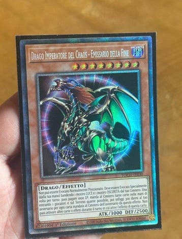Konami - 1 Card - Yu-Gi-Oh! - Drago Imperatore del Chaos -, Nieuw