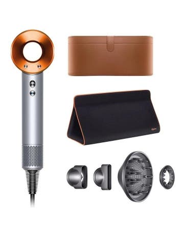 Dyson HD08 Supersonic Föhn - Copper/Silver (Incl. Travel Bag, Verzenden, Zo goed als nieuw