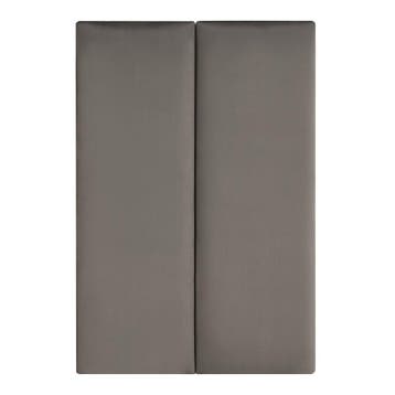Gestoffeerde wandpanelen Carpino set van 2 fluweel 90x30 cm, Verzenden, Nieuw