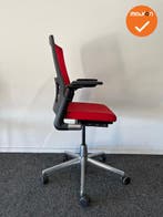Ahrend 2020 Verta bureaustoel - refurbished - rode stoffe..., Werkplek, Ophalen of Verzenden, Gebruikt, Stoel