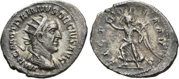 249-251 n Chr Rom Trajanus Decius 249-251 n Chr, Postzegels en Munten, Munten | Europa | Niet-Euromunten, Verzenden