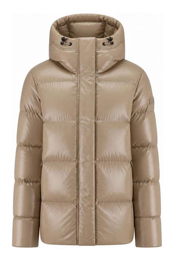 Napapijri Jas in maat S Beige, Kleding | Dames, Jassen | Winter, Napapijri, Verzenden, Gedragen, Beige