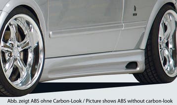 Rieger side skirt | Astra G - 3-drs., Coupé, Cabrio | r stuk, Verzenden, Nieuw, Opel