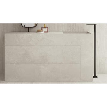 Vloertegel/Wandtegel Douglas Cloud White Licht Beige 100x100, 60 cm of meer, Nieuw, Ophalen of Verzenden, 10 m² of meer