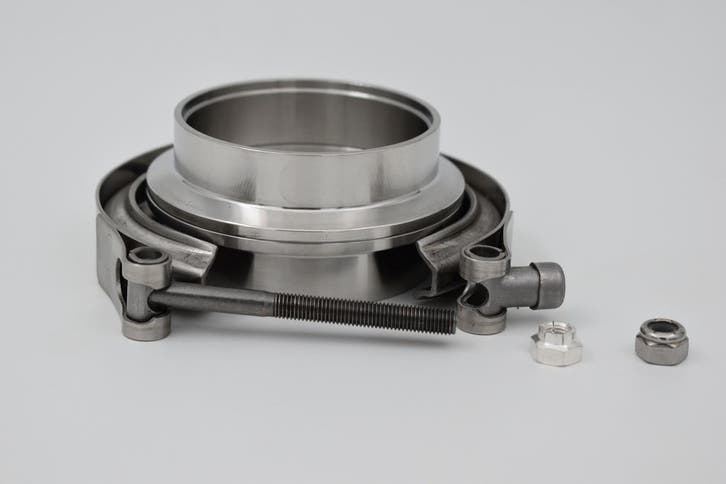 V-band RVS flenzen set, Auto-onderdelen, Overige Auto-onderdelen, Ophalen of Verzenden