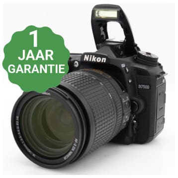 Digitale fotocamera  Nikon D7500 + AF-S 18-140mm f/3.5-5.6G, Audio, Tv en Foto, Fotocamera's Digitaal, Verzenden, Gebruikt, Nikon