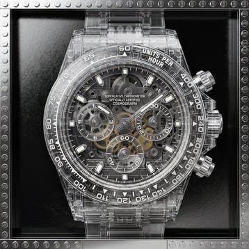 Artxlife - Lego Silver Transparency Superlative Chronometer, Nieuw
