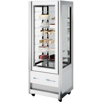 Koel-/Vriesvitrine | CRISTAL TOWER | 565L | RVS/Wit |, Verzenden, Nieuw in verpakking