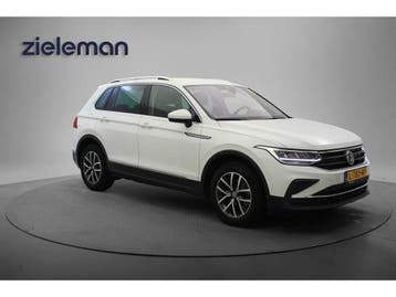 Volkswagen Tiguan | Zakelijke Lease v.a. €322.27 pm, Automaat, Gebruikt, Overige carrosserieën, Wit