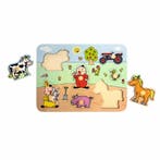 Bumba Houten Puzzel Boerderij 7 Stukjes (Speelgoed), Verzenden, Nieuw