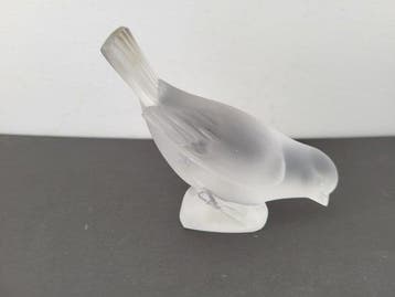 Lalique - Beeldje - Moineau Coquet - Kristal