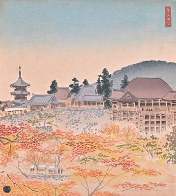 Thirty Views of Kyoto - Kiyomizu-dera   -