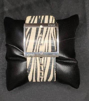 Dolce & Gabbana - D&G Dolce & Gabbana Zebra Print Cuff, Nieuw