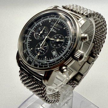 Zeppelin - 100 Jahre Zeppelin Chronograph Alarm - Zonder, Nieuw