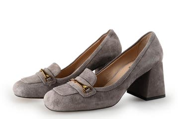 Lolacruz Loafers in maat 37 Grijs, Lolacruz, Verzenden, Overige typen, Zo goed als nieuw