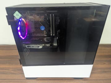 RGB GamPC: Intel i5 8400 - GTX 1660 - 16 GB DDR4  Mooie RGB, 750 GB, I5 8400, Virtual Reality, Refurbished