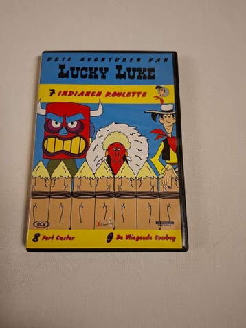 Lucky Luke  deel 7 ,8 en 9, Cd's en Dvd's, Dvd's | Kinderen en Jeugd, Verzenden, Nieuw in verpakking