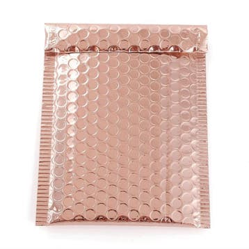 1 x Metallic luchtkussen envelop kleur: Rosy Brown B. afm..., Diversen, Ophalen of Verzenden, Nieuw