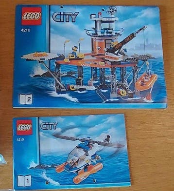 Lego Set - 4210 - City - Coast Guard Platform, Nieuw