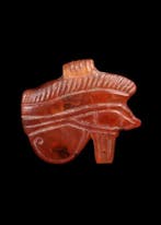 Oude Egypte, late periode Kornalijn Wedjat Amulet
