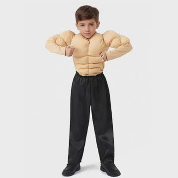 Grappig Spierbundel Kostuum voor Kinderen - Feest & Carnaval, Verzenden, Nieuw