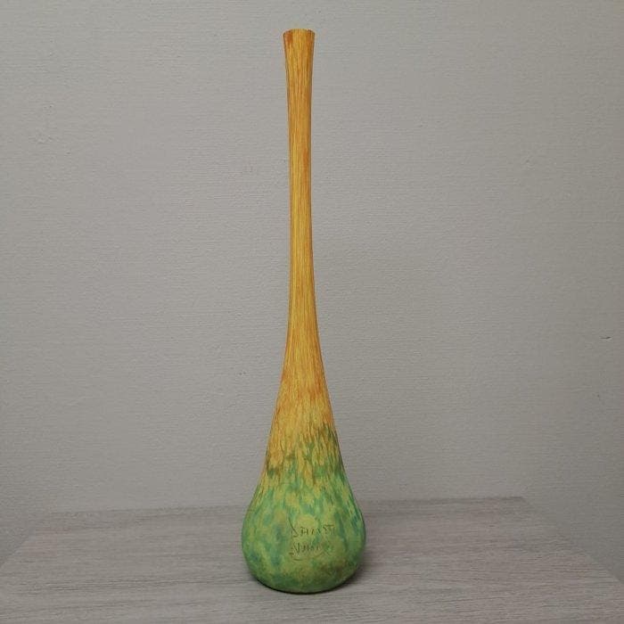 Daum Frères - antonin daum(1864-1930) - Vaas - Glas -, Antiek en Kunst, Antiek | Glas en Kristal