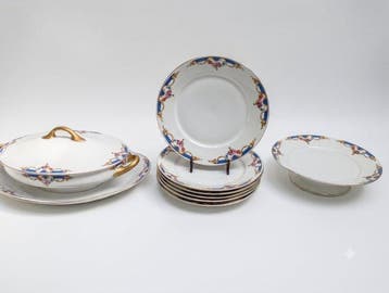 Limoges - Tafelservies (9) - Porselein