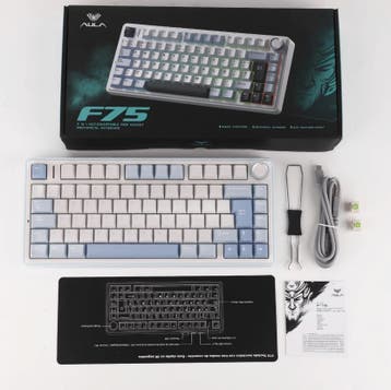 Mechanisch Gaming Toetsenbord 75% RGB Hot Swap Draadloos, Verzenden, Nieuw