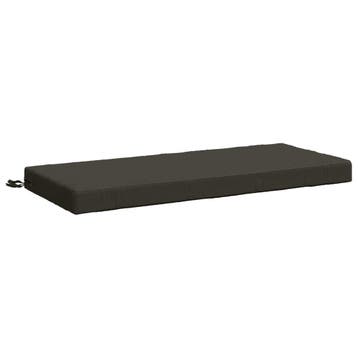 vidaXL Bankkussen SOEST 100% Polyester Antraciet 120 x 50 x, Huis en Inrichting, Woonaccessoires | Kussens, Verzenden, Nieuw