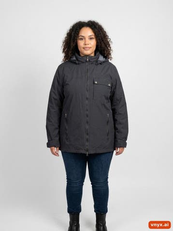 Jack Wolfskin Outdoorjassen Dames maat XL Grijs Vintage, Ophalen of Verzenden, Nieuw