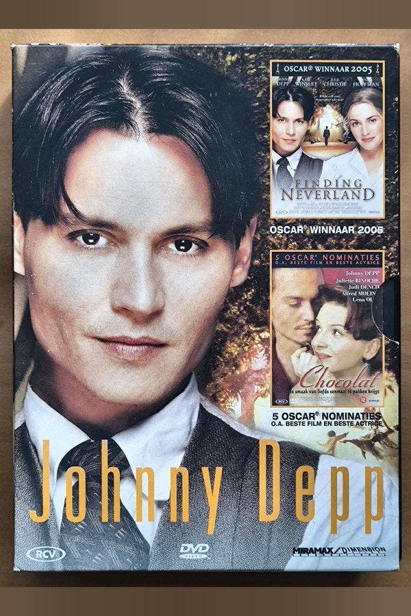 DVD Johnny Depp Oscar Double Pack Boxset Alfred Molina, Cd's en Dvd's, Dvd's | Drama, Verzenden