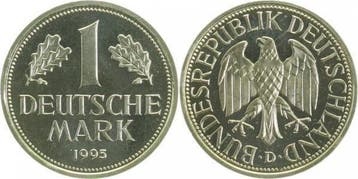 1 Dm Brd 1995d (MuntenenBankbiljetten-Duitslandvanaf1871), Verzenden