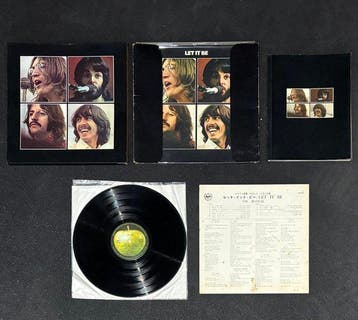 Beatles - Let It Be (Japan) – ORIGINAL 1970 1st PRESSING BOX, Cd's en Dvd's, Nieuw in verpakking