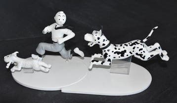 Moulinsart - Tintin - 1 - Tintin en fuite et Milou en, Nieuw